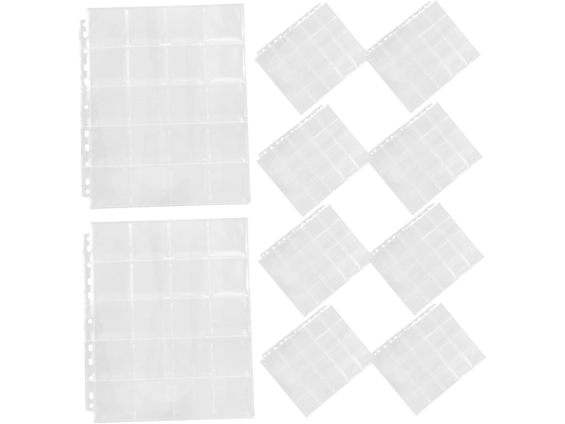 Mobestech 30 Peças Pochette De Rangement Para Filmes Acide Com Páginas Móveis Para Álbuns Para Fotografias E