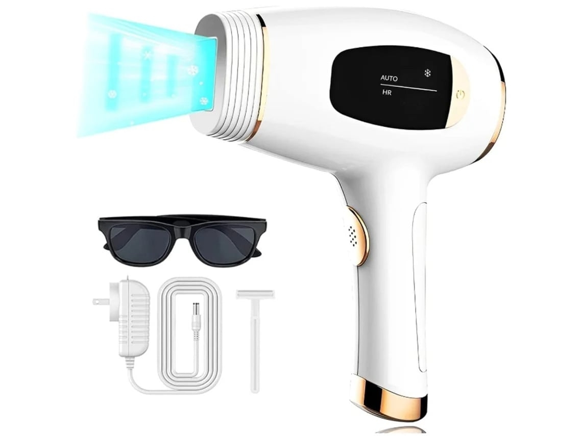 Aparelho Laser Ipl Unissexo Adaptável Rosto Corpo Axilas Costas Zona Escrotal, Completo. STELASPLEN