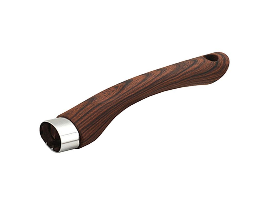 Manga Para Olla De Baquelita, Antiquemaduras Y Antideslizante, Portátil Para Sartén Y Cacerola De Cocina 199mmx35mm Marrón