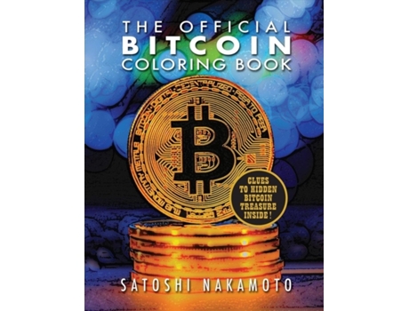 Livro the official bitcoin coloring book de satoshi nakamoto (inglês)