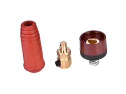 Conector rápido para cabo de solda estilo europeu DKJ70-95 vermelho, adaptador de junção rápida, 1 peça.