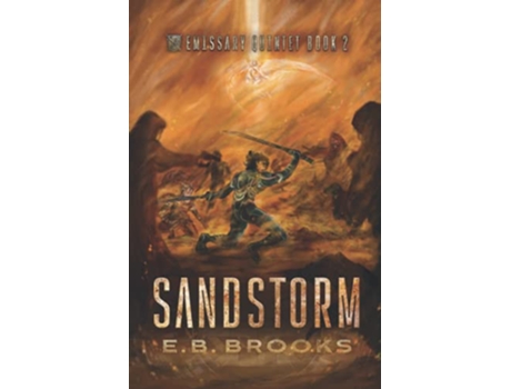 Livro Sandstorm Emissary Quintet de E B Brooks (Inglês)