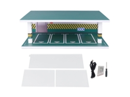 Primerox modelo de Estacionamento 1:32 com Iluminação Capinha Anti poeira Vitrine para Exibição