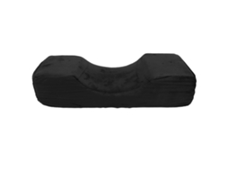 Almohada U Para Extensiones De Pestañas Profesional De Terciopelo Negro