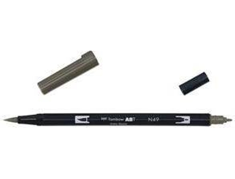 Marcador  ABT Dual Brush Pen Cinza Quente 8