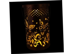 Luminária Solar Elegante Para Jardim