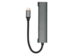 Dock station usb c 5 em 1 EOOCOO com carregamento pd