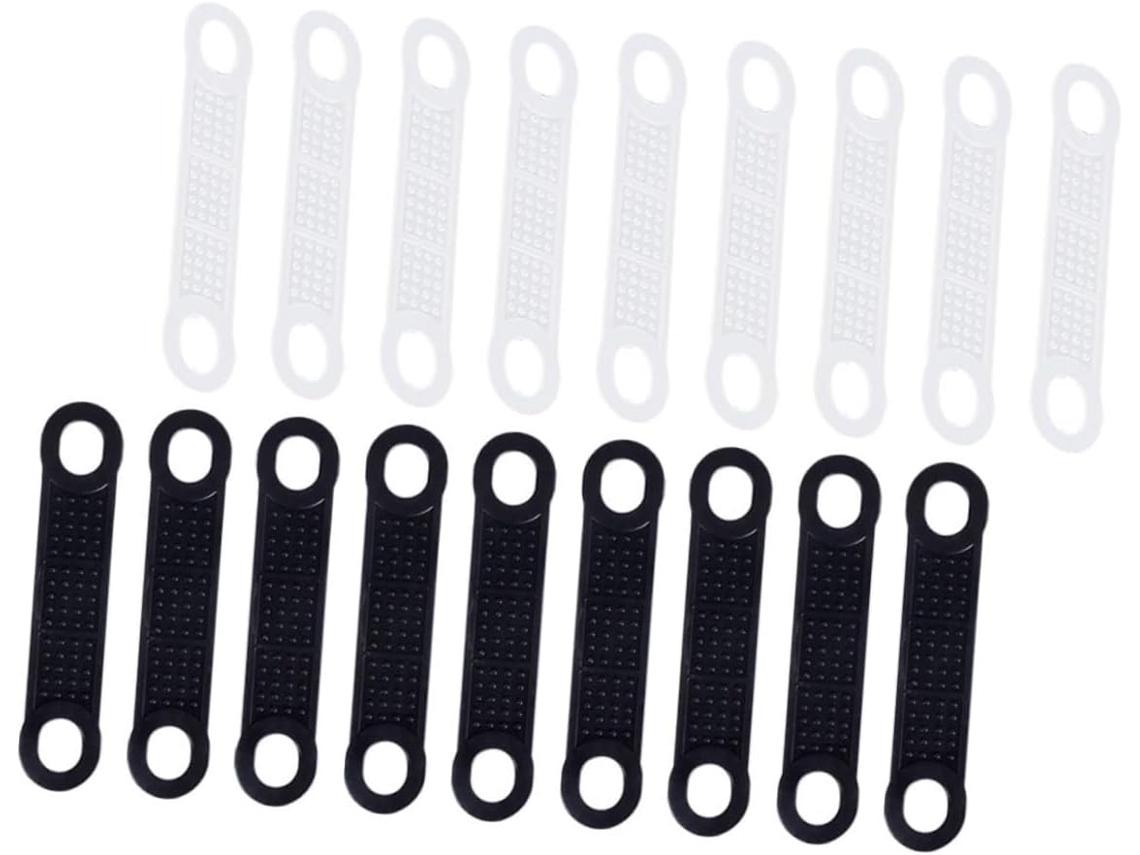 Ciieeo Conjunto de Acessórios Antiderrapantes Autoadesivos de Silicone para Armários e Guarda-Roupas