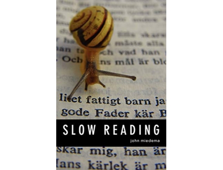 Livro Slow Reading de John Miedema (Inglês)