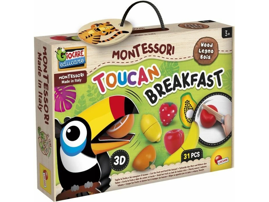 Jogo Educativo LISCIANI GIOCHI Toucan Breakfast Fr