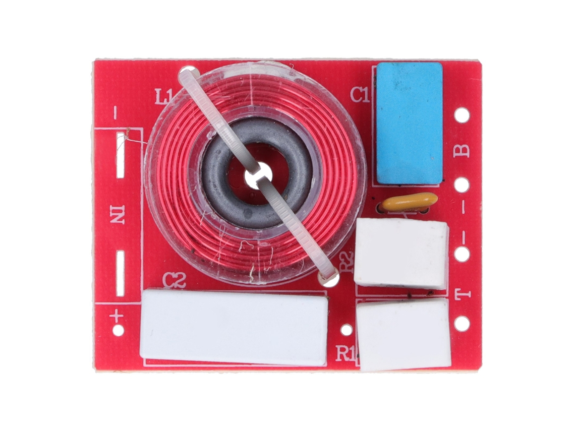 Laxiscreed Divisor De Frequências De Áudio De Duas Vias Para Melhorar Som De 80w