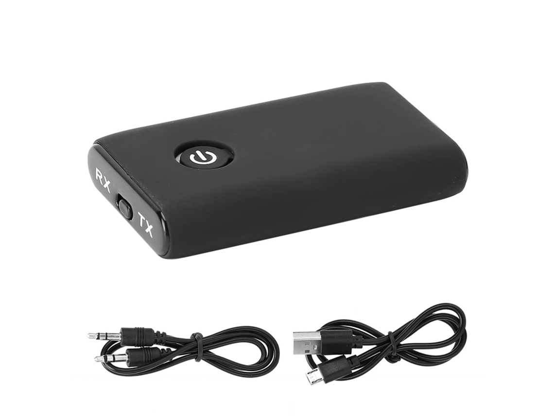 Receptor e Transmissor de Áudio Sem Fio Bluetooth 5.0 2 em 1 para Computador, TV, Caixas de Som CHABERLU