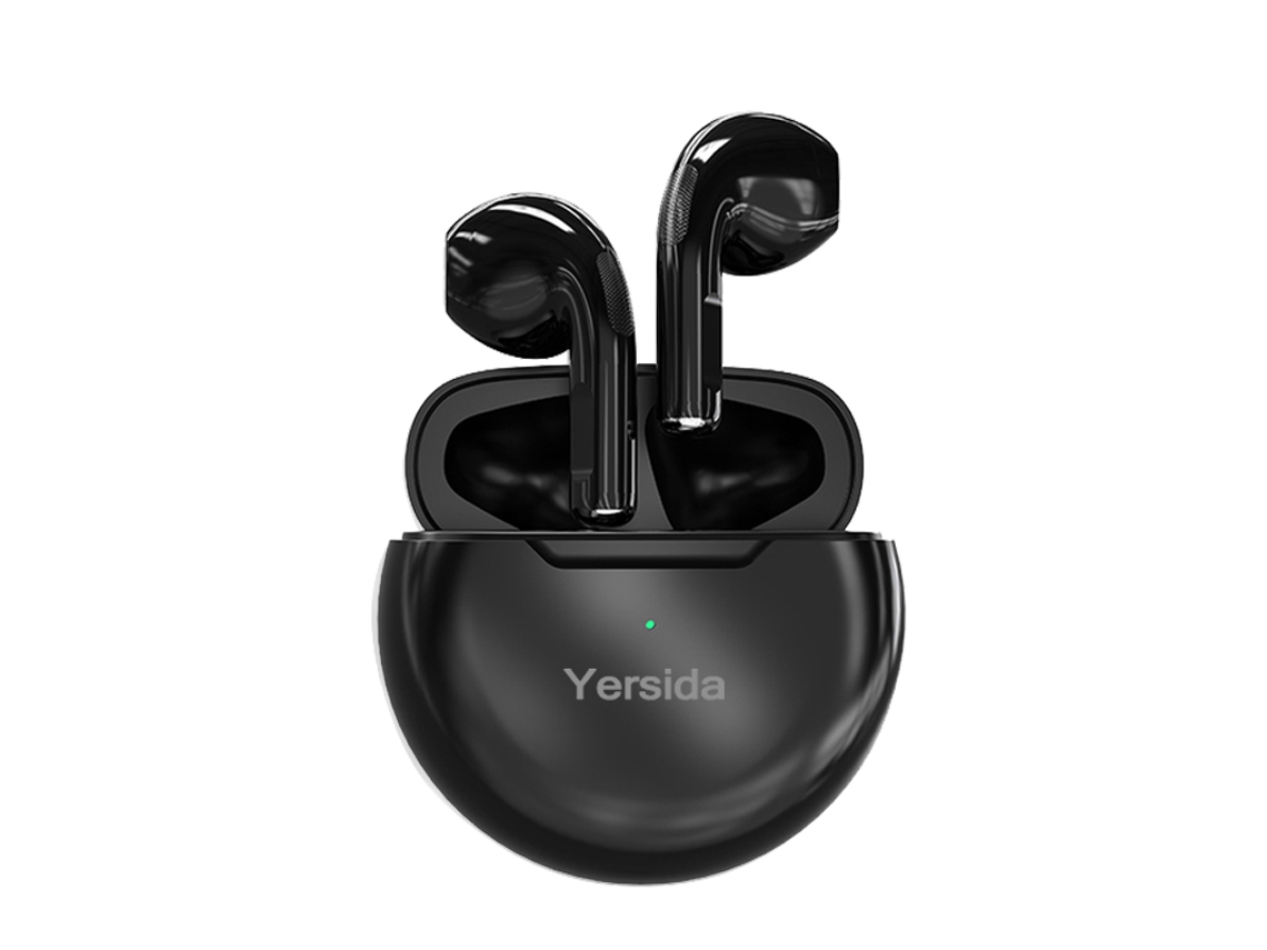 Fones de Ouvido Bluetooth Sem Fio com Microfones Estéreo Duplos e Controles de Toque. MDUG (pretos)