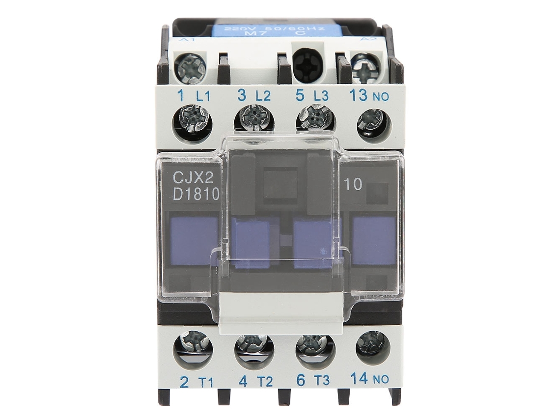 Contator Elétrico Industrial Sensível Cjx2-1810 Ac 220v 18a De Alta Qualidade