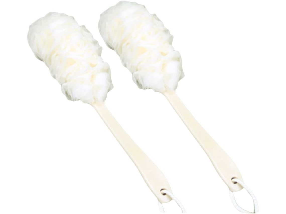Lurelia Bucha Vegetal De Banho De Cuidado Corporal, Bucha Vegetal, Cabo Longo E Com Argola, Uso Diário Confortável