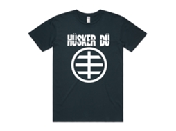 Husker Du Circle Logo T shirt ROCKINSTONE Unisex Adults Best Sellers Size:l