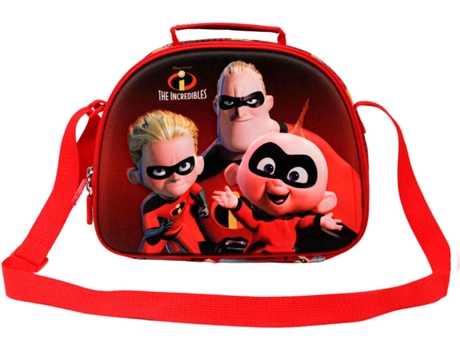 Lancheira  Incredibles 3D (20.5x26x10cm)