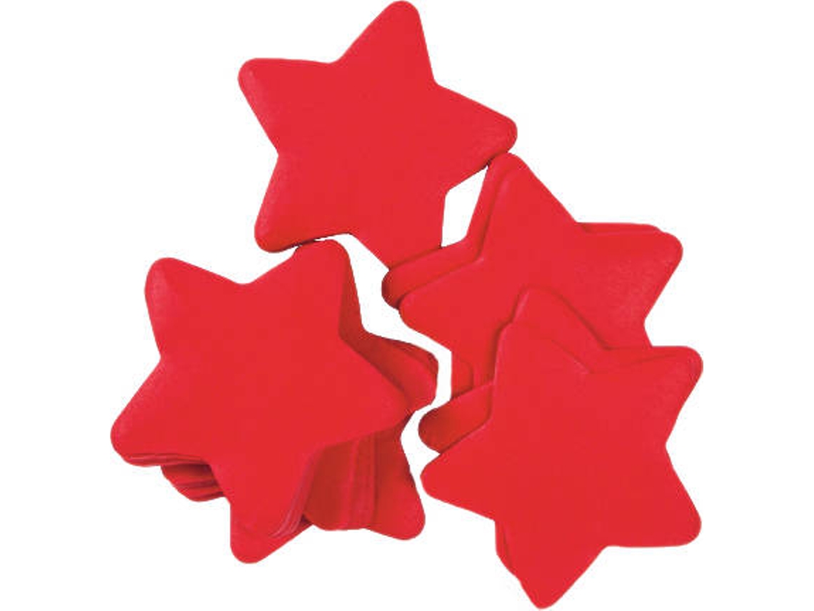 Confetti TCM 55x55mm, Vermelho, 1kg