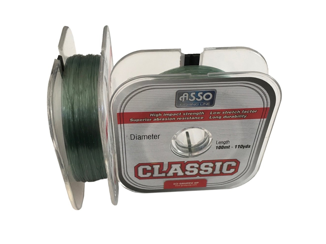 Monofilamento Classic 100 M Prateado 0.200 Mmasso