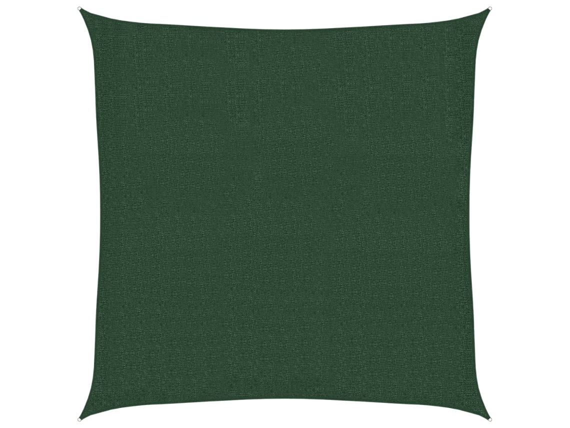 Toldo vela VIDAXL Green (3x3 m)
