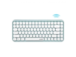 Teclado Sem Fio 308i Dual Mode, Bluetooth, Teclado Circular De 84 Teclas Para Ios | Teclado Everley891 (verde)