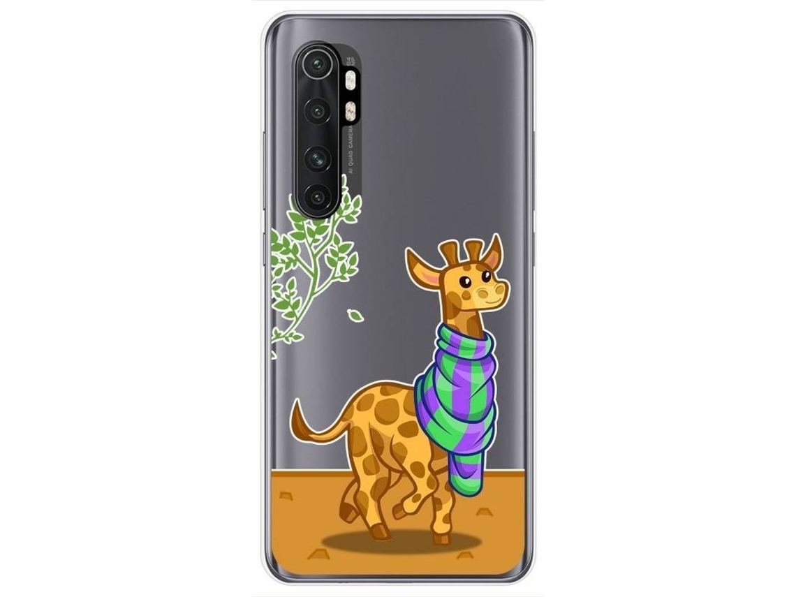 Capa Xiaomi Mi Note 10 Lite TUMUNDOSMARTPHONE Desenhos Transparente Multicor