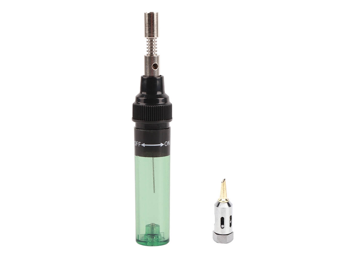 Pistola De Soldadura A Gas Em Forma De Caneta Com Mango Ergonômico, Economia De Trabalho, Plástico + Ferro