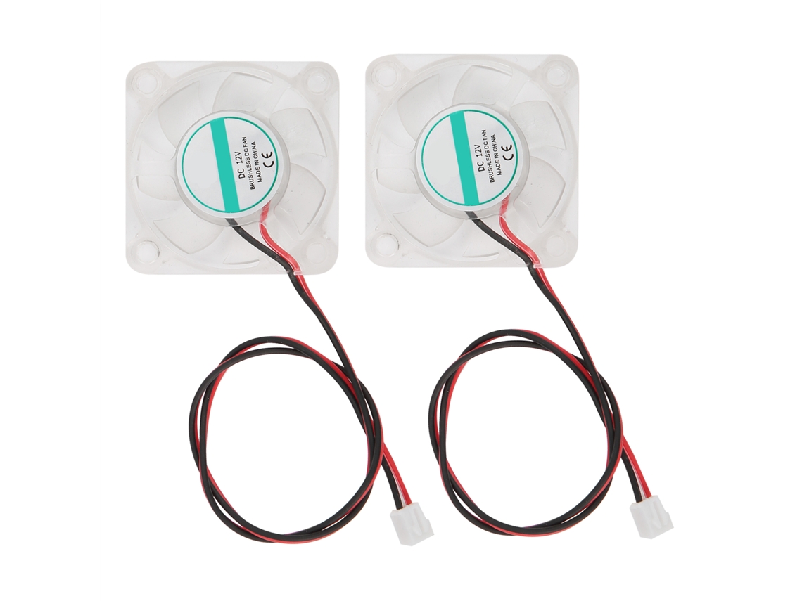 Cooler Led 4010 12v para Hotend V6 Impressora 3d 2 Peças