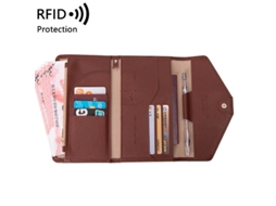 Bolsa Multifuncional Rfid Para Bilhetes E Certificados De Viagens Internacionais