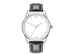 Relógio Masculino Casual com Pulseira de Couro Pu Estilo Fashion Quartz (4)