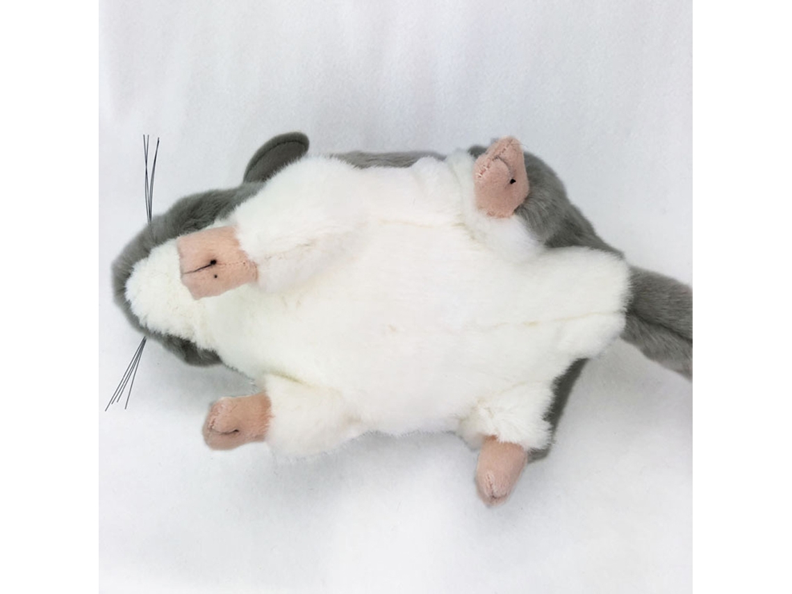 Primerox brinquedo de Pelúcia Chinchila Simulada Cute Soft Presente para Crianças e Meninas