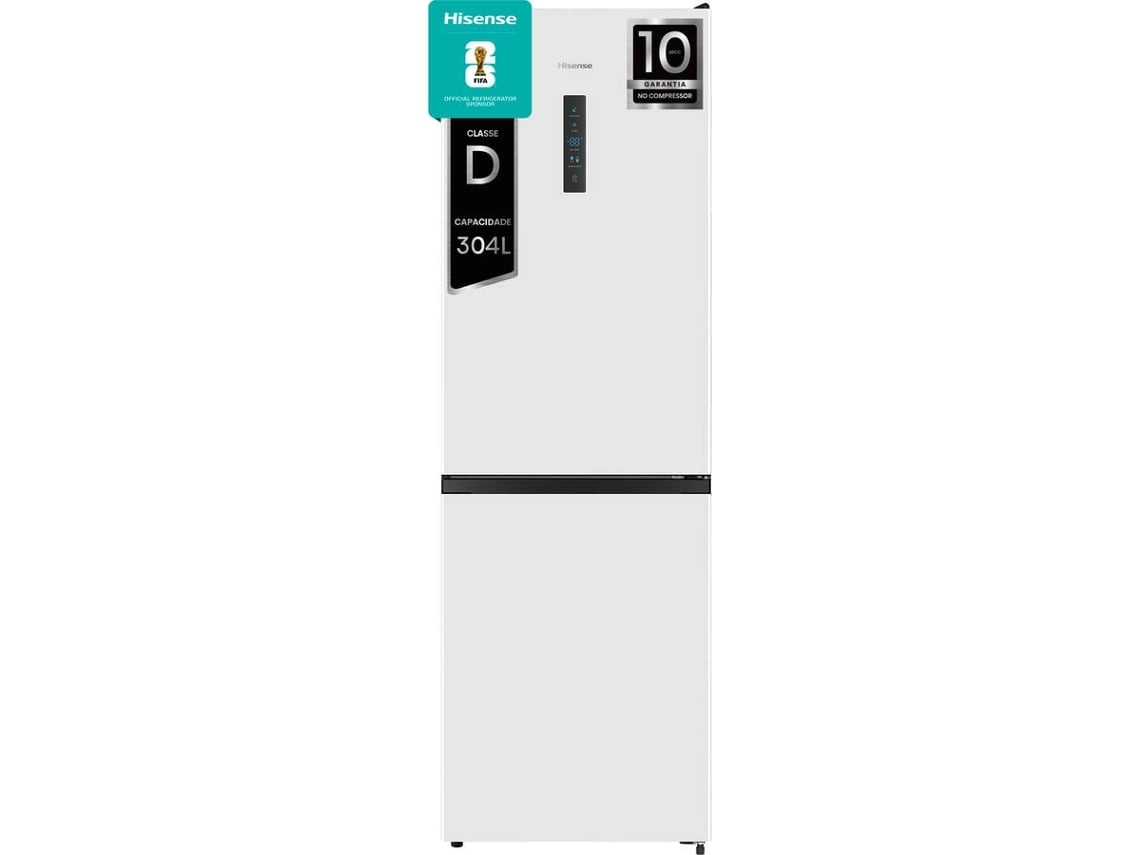 Frigorífico Combinado HISENSE RB390N4DWD (Outlet Grade B - No Frost - 186 cm - 304 L - Branco)