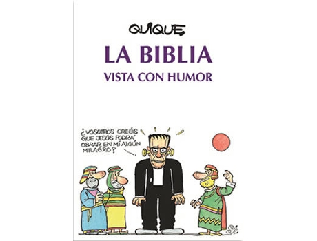 Livro La Biblia Vista Con Humor de Enric Quique Arenós Cortés (Espanhol)