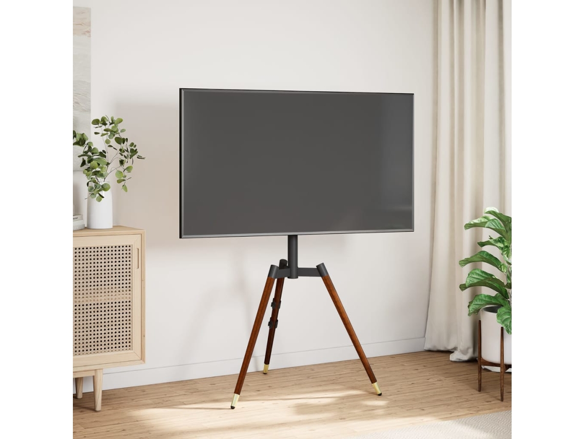 Vidaxl Suporte Tripé P/ Tv Ecrãs De 37-65" Max Vesa 400x400 Mm 40kg