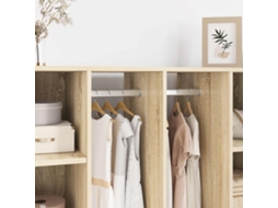 Vidaxl Viga De Closet 12 Unid. Prateado 264 X 15 X 29 Mm