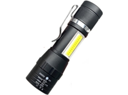 Lanterna Multifuncional Para Camping, Led Com Bateria Integrada,