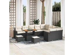 Vidaxl Conjunto De Sofá De Jardim 13 Unid. 10-número De Lugares