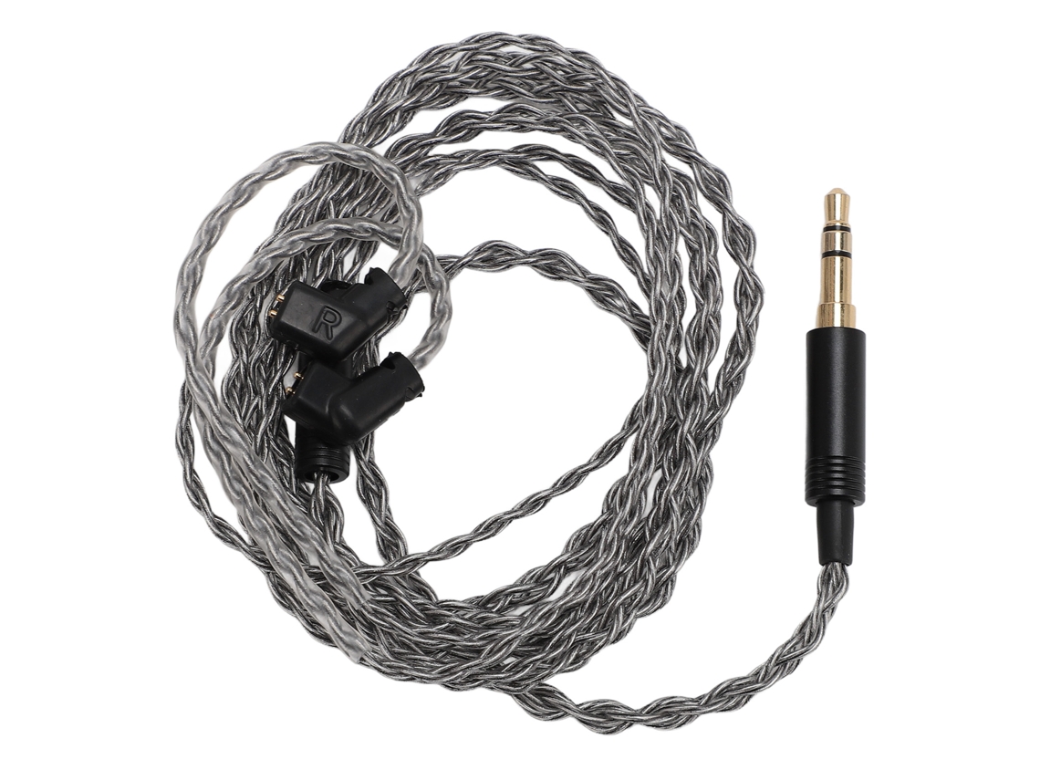 Cabo de Áudio LAXISCREED para Fones de Ouvido Qdc As12 Zsn Zs10 Pro