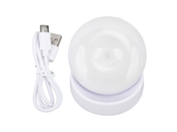 Luz Noturna Led Com Sensor De Movimento Recarregável