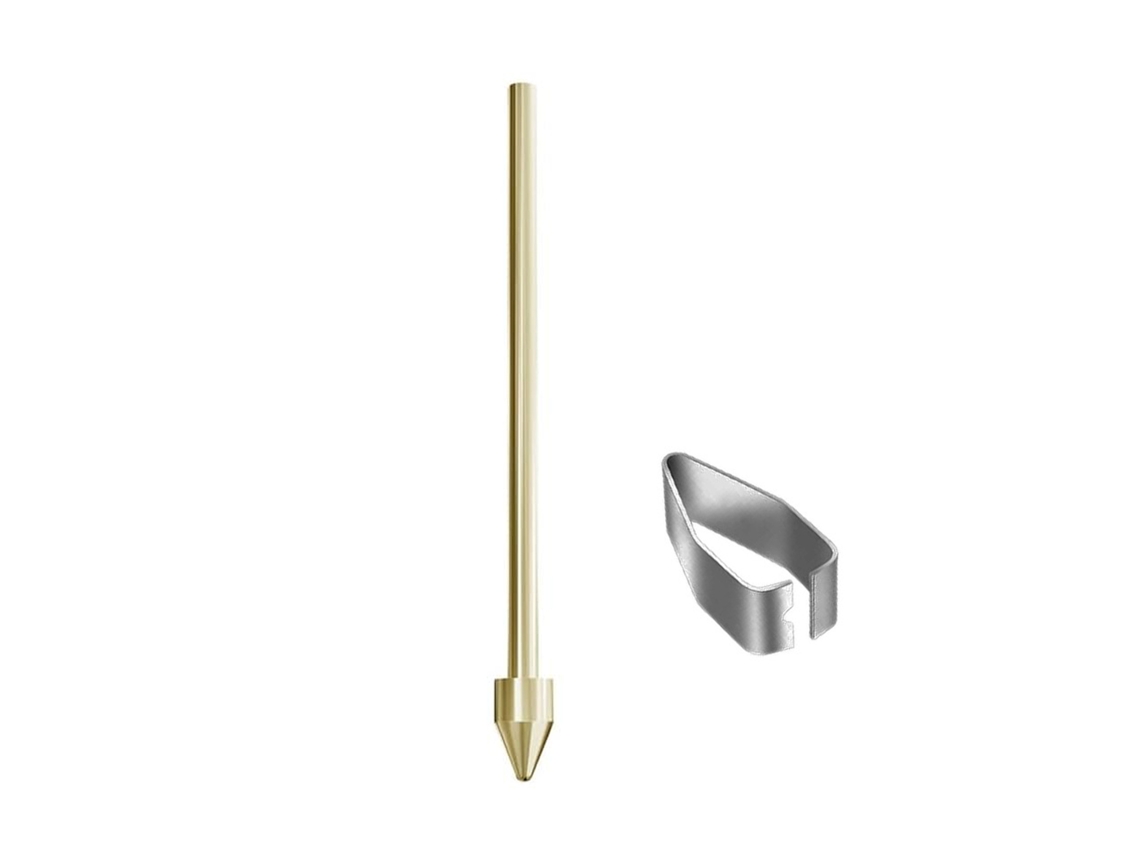 Metal Pontas De Reposição Caneta Stylus Para Samsung Galaxy Tab S6/tab S6 Lite, Com Removedor (ouro) Spqment