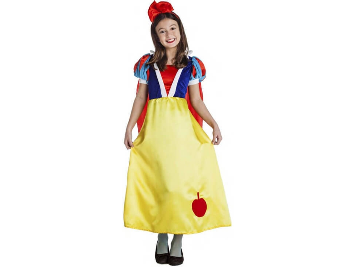 Fato de Menina DISFRAZZES Princesa Do Bosque Com Maçã (Tam: 3 a 4 anos)