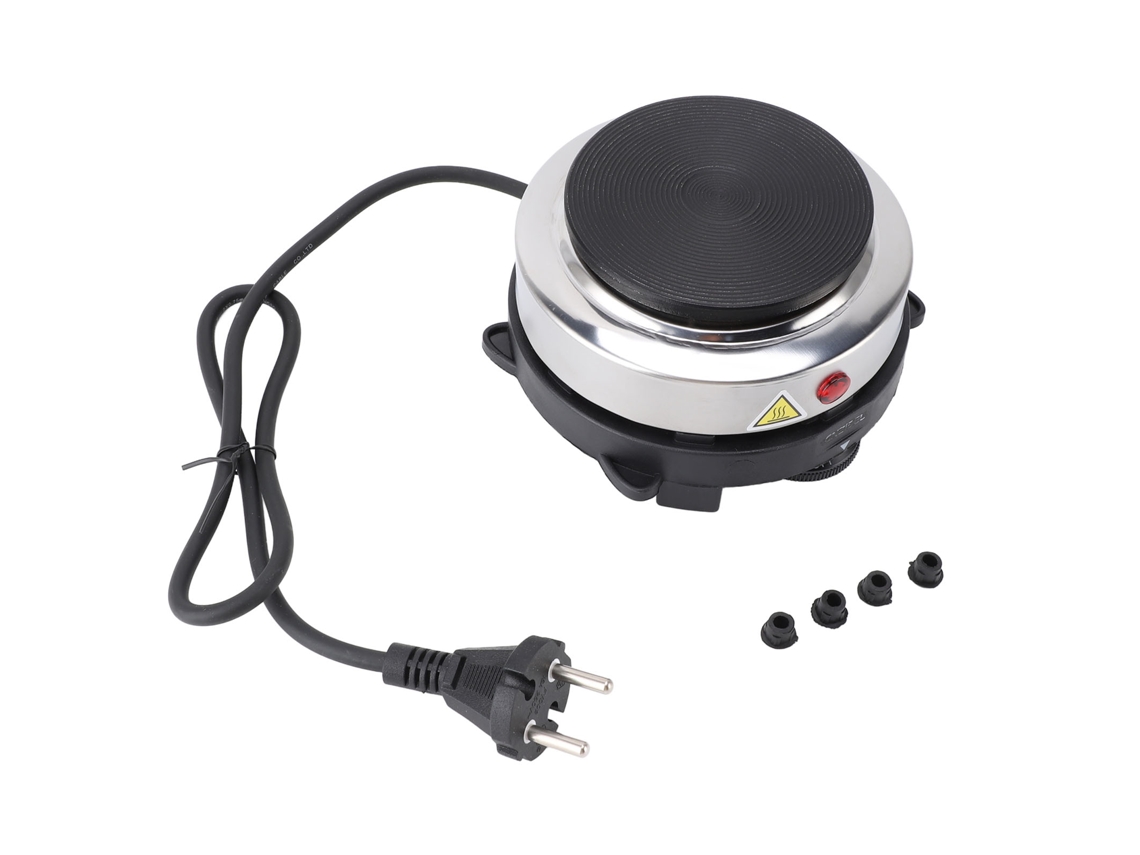 Laxiscreed Fogão Elétrico Mini E Placa Quente Para Cozinha Compacta E Prática