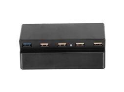 Usb Hub para Console de Jogos Ps4 Slim EOOCOO (plug And Play, Transferência de Alta Velocidade)