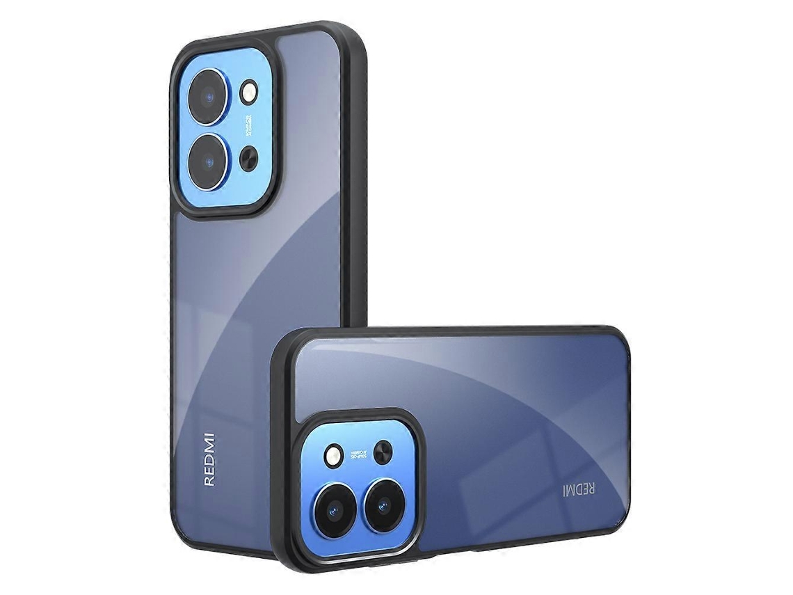 Capa Tkdaddy Para Xiaomi Redmi 15c 5g (ue) (173 Mm) / 15c 4g (ue) (173 Mm) Tpu Pc À Prova De Choque Transparente