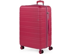 Mala de Viagem Grande JASLEN Trolley Extensível ABS Rosa (77 x 49 x 32 cm - 113 L)