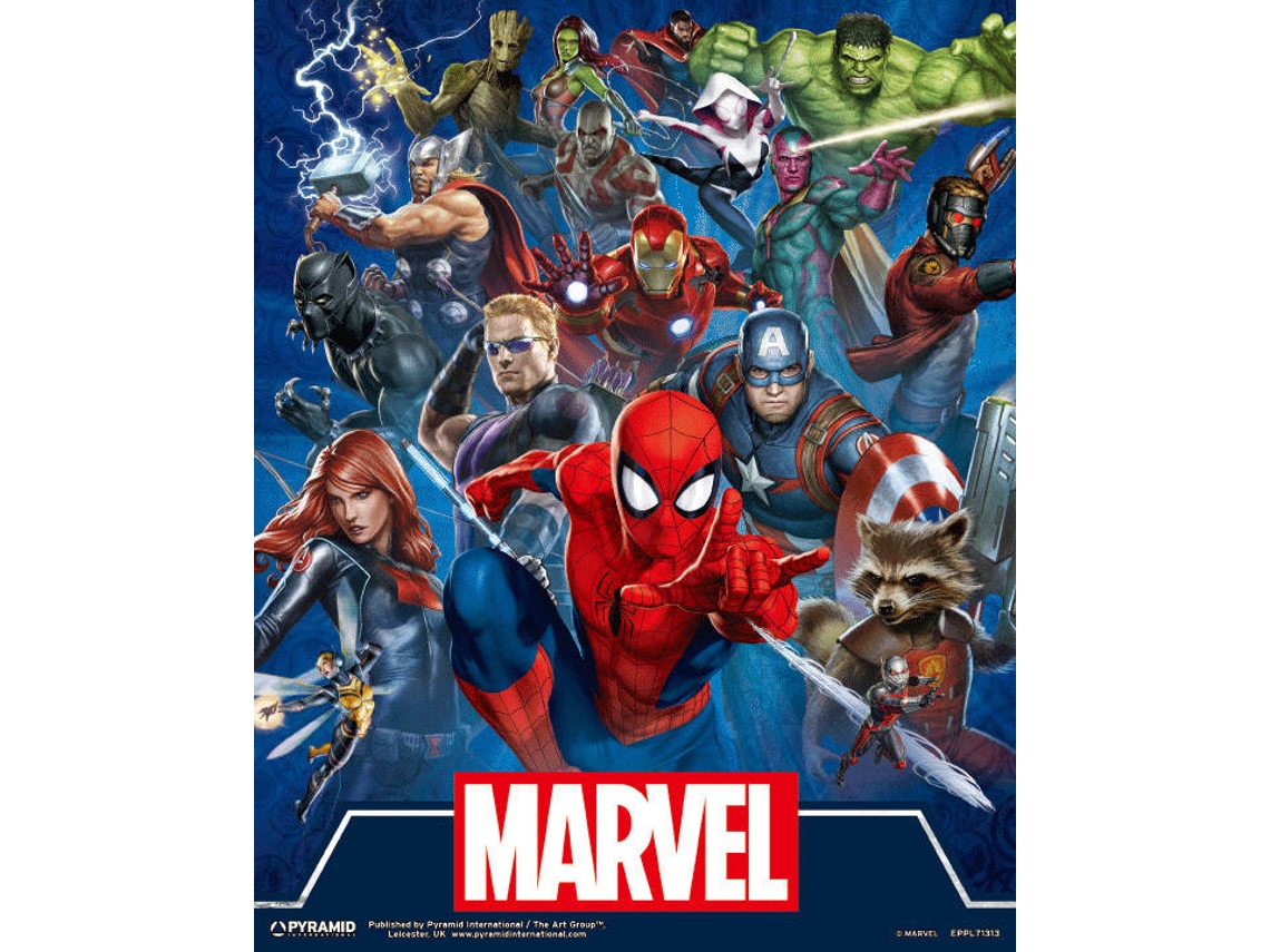 Poster 3D SHERWOOD Marvel Cinematic Icons