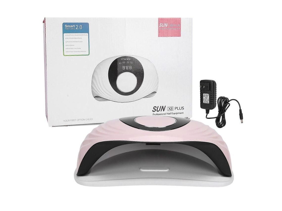 120w Uv Lâmpada de Unhas Led Secador Esmalte Gel Ferramenta Manicure Indução Secagem Rápida 110 240v GOKOCO