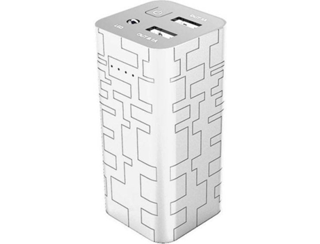 Powerbank EUROTECH 10400 mAh Branco — 10400 mAh