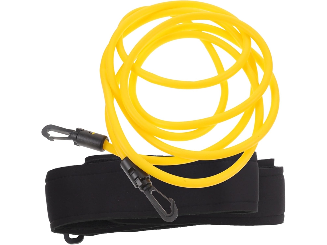 Faixas De Resistência Para Natação Com Cinto Elástico E Bolsa Armazenamento Equipamento Treinamento Ajustável