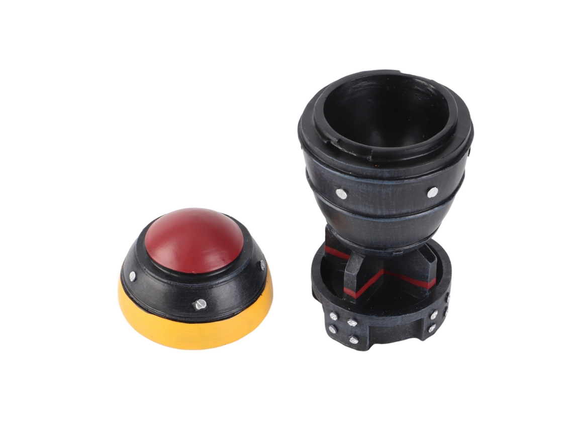 Caixa de Armazenamento Mini Bomb Retro Decorativa Modelo de Resina 3d para Chaves Contas S/MARCA